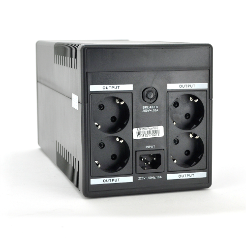 ДБЖ Ritar RTP1200 (720W) Proxima-D, LCD, AVR, 3st, 4x UNIVERSAL socket, 2x12V7Ah, plastik Case ( 460 x 225 X 245 ) 10,9 кг Q2