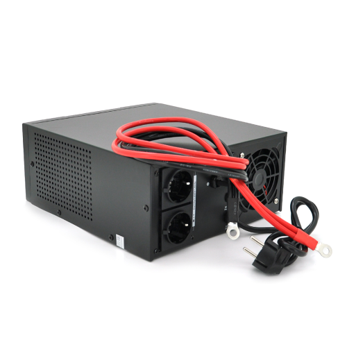 ДБЖ BRAZZERS BRSW-LFP-800-12 (640Вт), під зовнішній АКБ 12V(LiFePo4 / GEL / AGM), струм заряду 10 / 20A, BOX