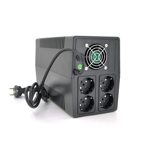 ДБЖ Merlion Velli 1.5K (900W) LED, 162-290VAC, AVR 1st, 4 SCHUKO, 2x12V9Ah, plastik Case Q2 (320x130x182) 10,4 кг