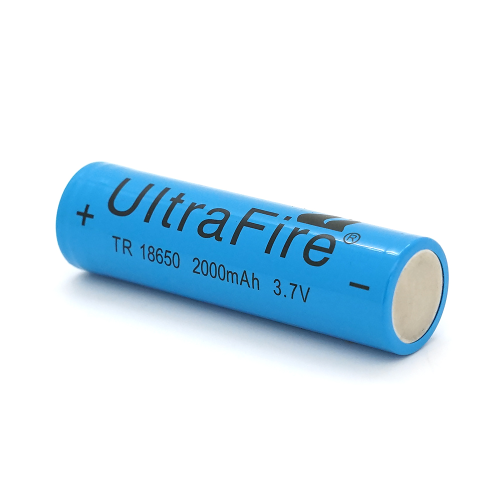 Акумулятор Li-ion UltraFire 18650 2000mAh 3.7V, Blue, 2 шт. в упаковці, ціна за 1 шт