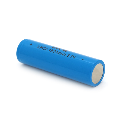 Акумулятор 18650 Li-Ion Vipow ICR18650 TipTop, 1800mAh, 3.7V, Blue Q50 / 500