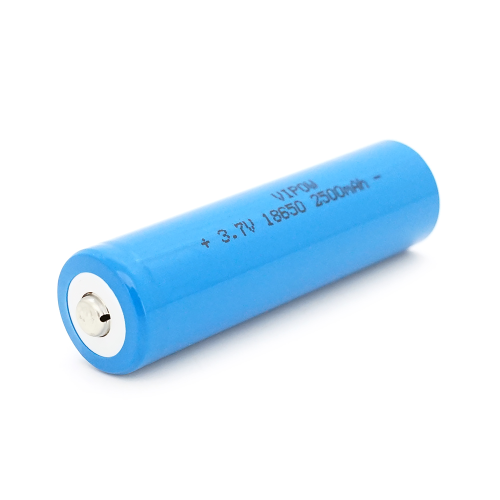 Акумулятор 18650 Li-Ion Vipow ICR18650 TipTop, 2500mAh, 3.7V, Blue
