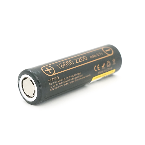 Акумулятор 18650 Li-Ion LiitoKala Lii-22A, 2200mah (2100-2300mah), 3.7V (2.75-4.2V), Black, PVC BOX Q2, цена за 1 шт