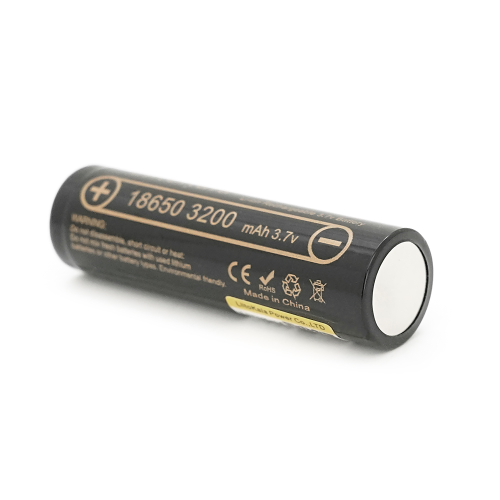 Акумулятор 18650 Li-Ion LiitoKala Lii-32A, 3200mAh (3050-3350mAh), 3.7V (2.75-4.2V), Black, PVC BOX Q2, ціна за 1 шт