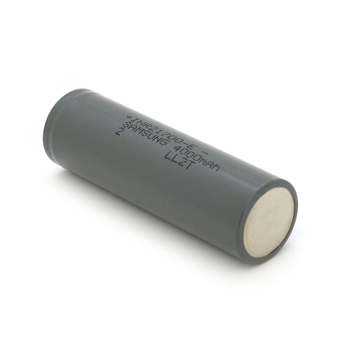 Акумулятор 21700 Li-Ion Samsung (For Tesla) INR21700E, 4000mAh-5C, 4.2 / 3.7 / 2.5V, Gray, 2 шт. в упаковці, ціна за 1 шт