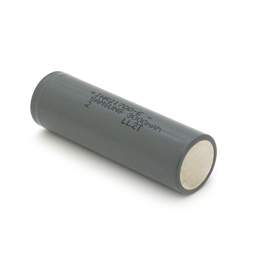 Акумулятор 21700 Li-Ion Samsung (For Tesla) INR21700E, 3000mAh-5C, 4.2 / 3.7 / 2.5V, Gray, 2 шт. в упаковці, ціна за 1 шт