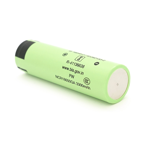 Акумулятор 18650 Li-Ion Panasonic NCR18650GA, 3300mAh, 10A, 4.2 / 3.6 / 2.5V, Green