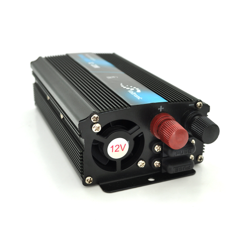 Інвертор напруги Voltronic, 500ВА(300Вт), 12 / 220V, approximated, 1 універсальна розетка, крокодили, 1 USB вихід
