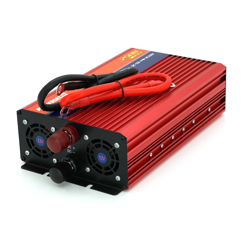 Інвертор напруги NV-2500 (1500Вт)+LCD, 12 / 220V, approximated, 1 універсальна розетка, клем, Box