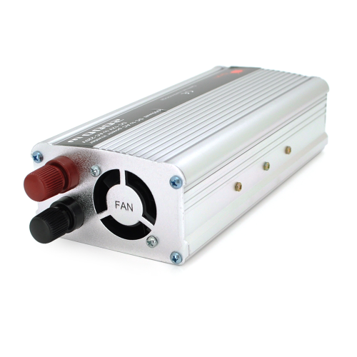 Інвертор напруги Himastar2000W (DC:800W), 12 / 220 з апроксимованою синусоїдою, 1 універсальна розетка, 1*USB (DC:5V / 2.4A), клеми+затискачі, Q20