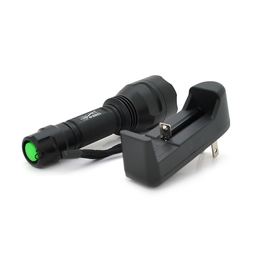 Ліхтар ручний UltraFire C8-T6, 1LED T6, 3W, 5 режимів, 18650 / 2800mAh, Black, IP44, СЗУ, 149х45х26мм, BOX