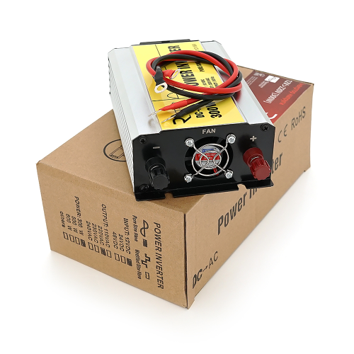 Інвертор напруги RITAR RSC-300, 12V / 220V, 300W з правільною синусоїдою, 1xShuko, 1xUSB, клемні дроти, BOX, Q20