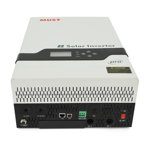 Гiбрiдне ДБЖ MUST PV18-5248PRO, 5200W, 48V, ток заряда 1-60A, 160-275V, MPPT (80А, 450 Vdc), 490х300х150