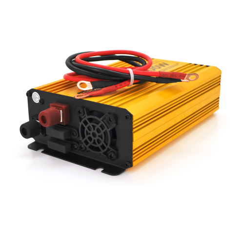Інвертор напруги Mexxsun MXSPSW-300, 12V / 220V, 300W з правільною синусоїдою, 1 Shuko, клемні дроти, Q8
