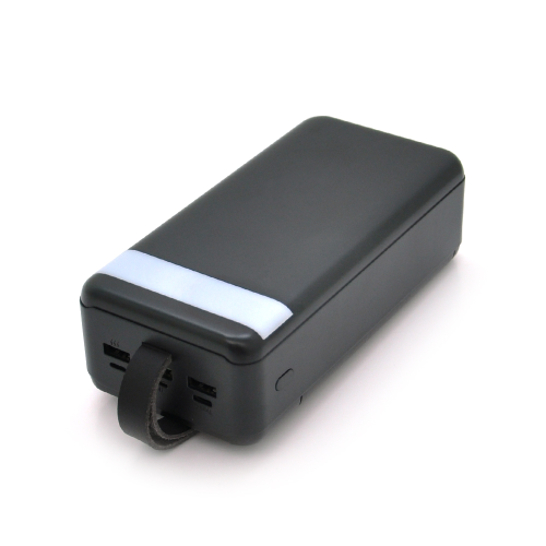 PowerBank XO-PR158 50000mAh, Input:5V / 2.5A, 9V / 2A,12V / 1.5A (Micro, Type-C, Lightning),Output: 5V / 2A, 9V / 2A (3хUSB,Type-C), Q18,plastic,Black