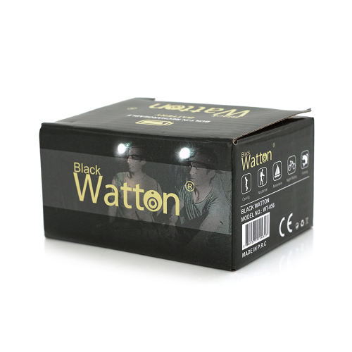 Налобний ліхтарик Watton WT-056,1 led 3W, 1 Led Cob, 2 режими, корпус-пластик, водостійкий, ip44, магніт, живлення АКБ вбудований, USB micro кабель, 6400K, BOX