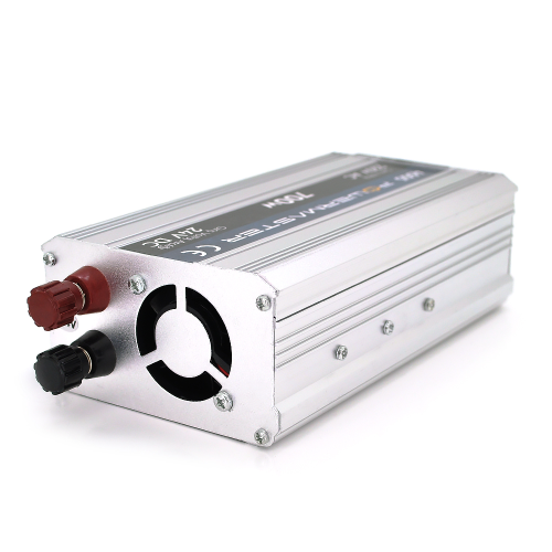 Інвертор напруги POWERMASTER, 24V / 220V, 700W з модифікованою синусоїдою, 1 Shuko, клеми