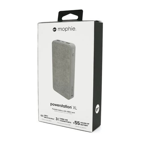 PowerbankTtec Mophie15000mAh, Output: 2*USB + Type-C, 20W, Gray, Q20