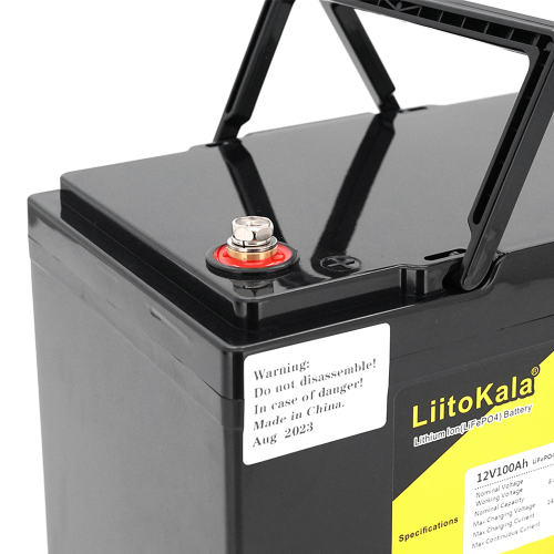 Акумуляторна батарея LiitoKala LiFePO4 12,0V 100Ah BMS(20 / 100A) (260*170*215mm), 9.5kg