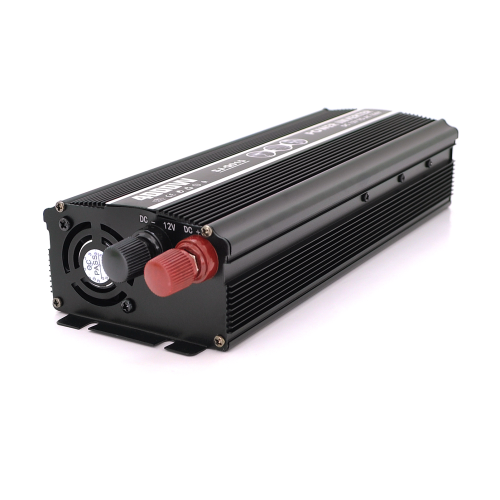 Інвертор напруги PI 3000ВА(1500Вт), 12 / 220V, approximated, 1 універсальна розетка, клем + крокодили