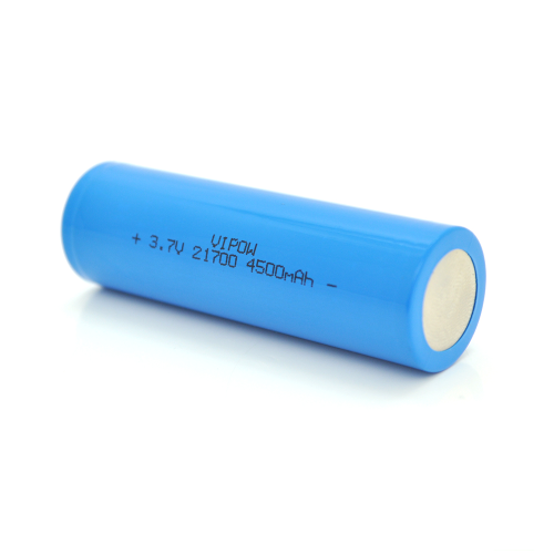 Акумулятор 21700 Li-Ion Vipow ICR21700 FlatTop, 4500mAh, 3.7V, Blue Q50 / 500