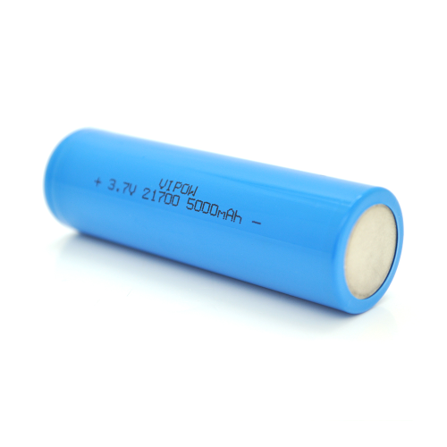 Акумулятор 21700 Li-Ion Vipow ICR21700 FlatTop, 5000mAh, 3.7V, Blue Q50 / 500