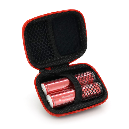 Акумулятор Li-Ion Vapcell 18650 INR18650 M35 Protected, 3500mAh, 10A, 4.2 / 3.6 / 2.5V, ціна за шт, Red