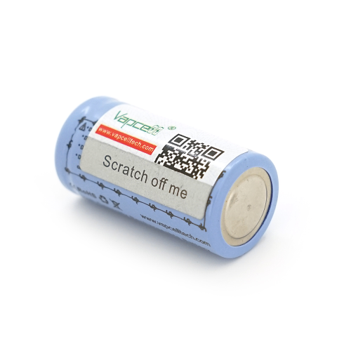 Акумулятор 16340 / CR123 Li-Ion Vapcell T8, 850mAh, 3A, 4.2 / 3.6 / 2.5V, Purple