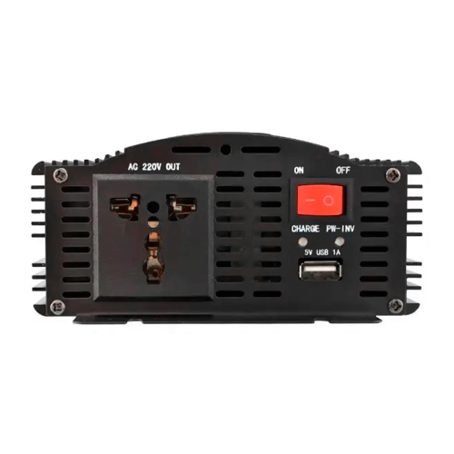 Інвертор напруги UKC 800ВА(400Вт)+CHARGE 8A, 12 / 220V approximated, 1 універсальна розетка, Box