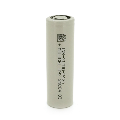 Акумулятор 21700 Li-Ion Molicel INR-21700-P42A(B) 4200mAh, 45A, 4.2 / 3.6 / 2.5V, Gray