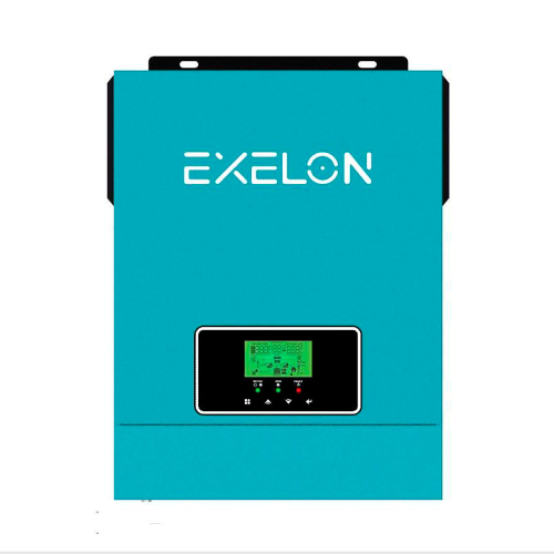Інвертор Exelon EXS-3000 / 24, 3200VA, 24V, струм заряду 0-60A, MPPT (30-400VDC, 80A), 357x273x95mm, 4.8 kg