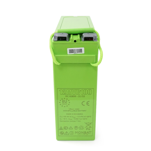 Акумуляторна батарея MONBAT FRONT TERMINAL 12MVR100 AGM 12V / 100 Ah, 398x110x286 мм, 32,9 кг