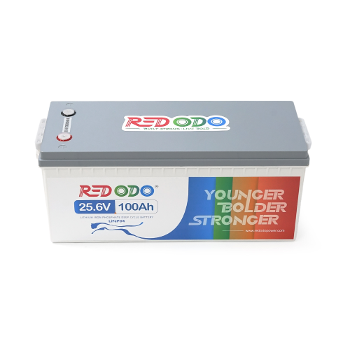 Акумуляторна батарея LiFePO4 Redodo 25.6V 100Ah, 2560Wh, BMS 100A, BASIC, ≥4000 циклів, 532*207*215мм, 19 kg