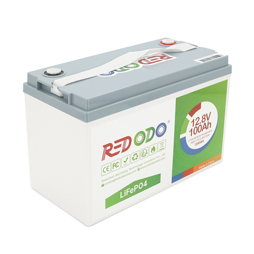 Акумуляторна батарея LiFePO4 Redodo 12.8V 100Ah, 1280Wh, BMS 100A, Heating, ≥4000 циклів, 329*172*214мм, 11 kg