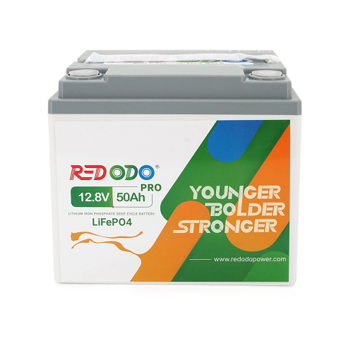 Акумулятор LiFePO4 Redodo 12.8V 50Ah, 640Wh, BMS 50A, PRO, ≥4000 циклів, 198*166*170мм, 5.29kg