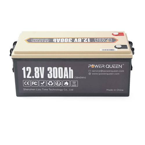 Акумуляторна батарея LiFePO4 Power Queen 12.8 V 300Ah , 3840Wh, BMS 200A, 522*240*218 мм