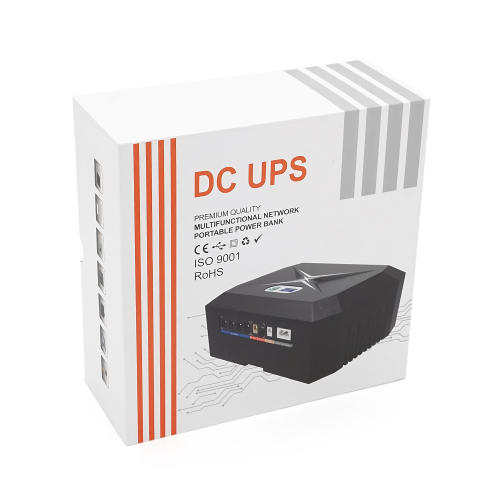 ДБЖ UPS-100W / 32 DCP-100W-48 для роутерів / комутаторів / PON, 9 / 12V*3, 48000мAh(8*6000MAh), Black, BOX