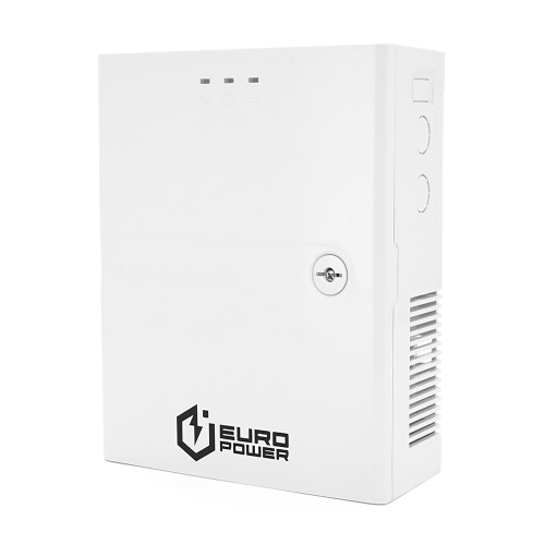 ДБЖ 12V / 3A EuroPower EP-UPS-1203HC(P), під акб LiFePO4 -12V / 7А, струм заряду - 14,4V - 2А, пластик, 228x195x75 mm