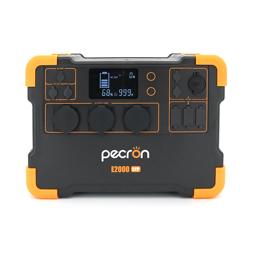 Power station Pecron E2000LFP APP Control, 1920 / 2000Wh LiFePO4, MPPT 400W max, DC12V-5A, XT60-12V-30A, 3хAC 220, 4xUSB-18W, 2хUSB-C(100W), wireless 15W, Fast charge 90min, 409×256×297mm, 28kg