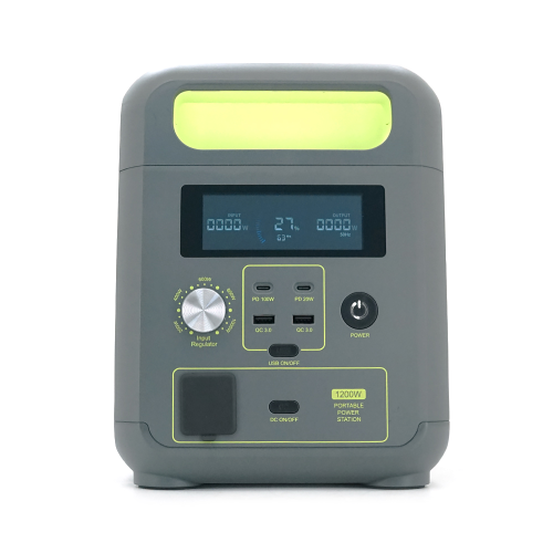 Портативна зарядна станція FOSSiBOT F1200, 1200W / 1024Wh LiFePO₄, MPPT 200W max, CarPort-12V-10A, 2xAC230V, 2xUSB-A-18W, 2xUSB-C-100W, Wi-Fi, 2 мм, 11,5 кг
