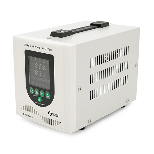 ДБЖ з правильною синусоїдою Europower EP-MPS-800 / 12PLUS (500 Вт) 3 / 5 / 10 / 15 / 20А, під зовнішню АКБ 12В (AGM / GEL / LFP), Q4 (300*190*230)