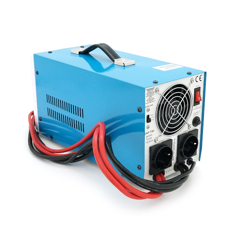ДБЖ з правильною синусоїдою Westech EAP-Energy-1000VA / 700W 12V, однофазний, напольного монтажу, LED дисплей, DC150-270V, AC230&plusmn;8%, 2*Shuko, Q8