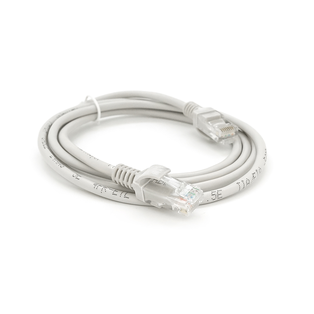 Патч-корд литий RITAR, CCA, UTP, RJ45, Cat.5e, 3m, сірий Q500