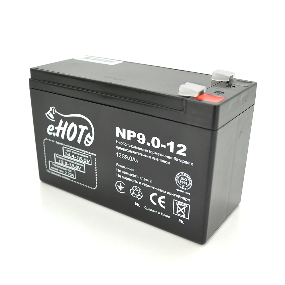 Аккумуляторная батарея 12V 9Ah ENOT (150 x 65 x 95 (100))