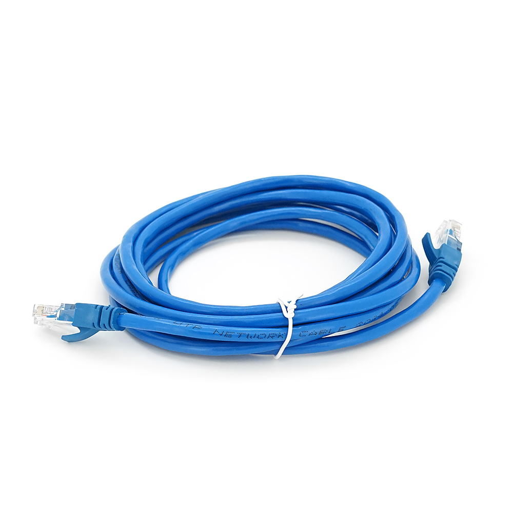 Патч-корд литий RITAR, UTP, RJ45, Cat.6, 3m, синій, Cu (мідь)