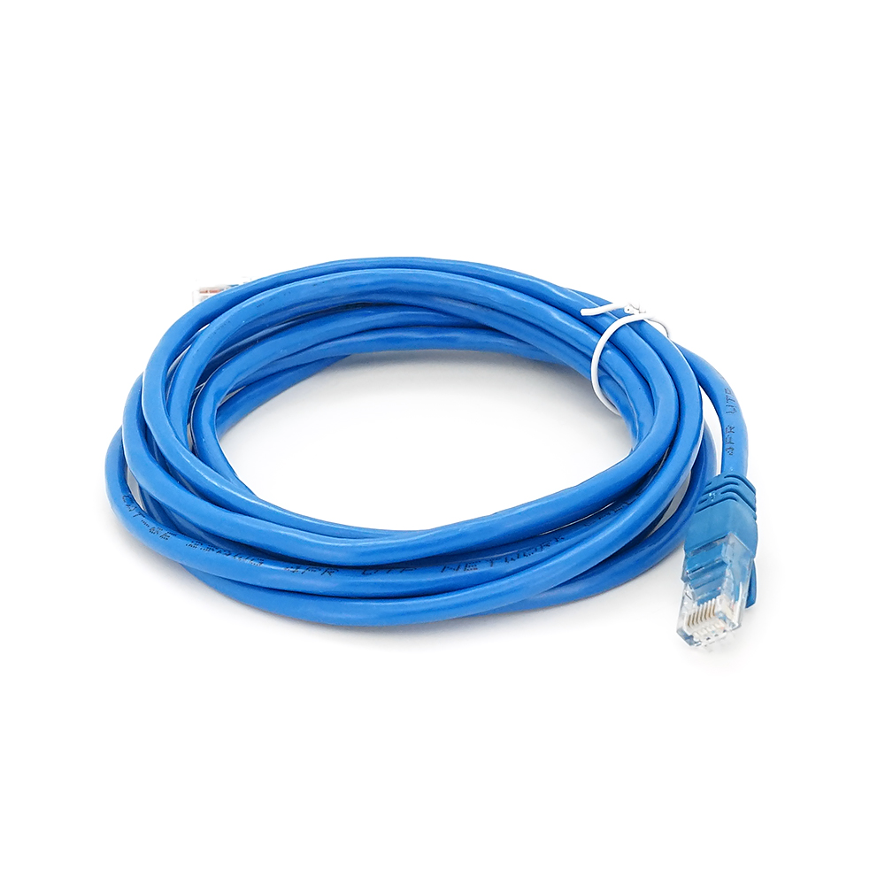 Патч-корд литий RITAR, UTP, RJ45, Cat.6, 3m, синій, Cu (мідь)