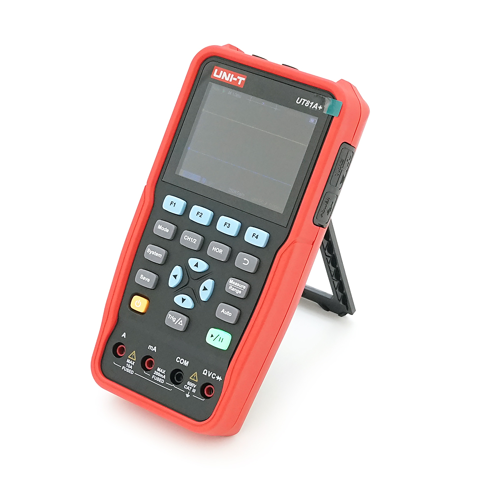 Мультиметр UNI-T UT81A+ (RP UT81A+) з графічним дисплеєм, 5 В постійного струму, 2 А, 2600 мАг 2 (18650), 0,1 Гц~30 МГц, 198×96×38 мм