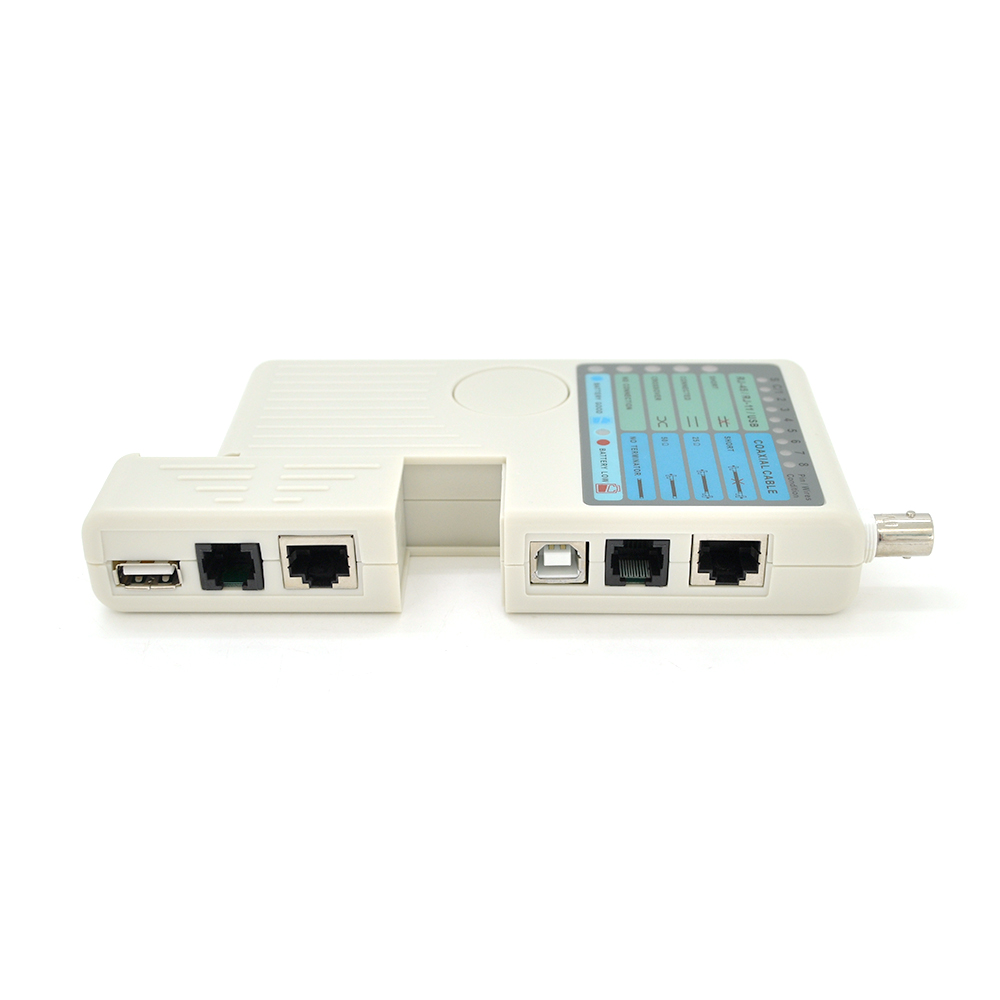 Кабельний тестер Merlion NT-T040, RJ-45 / 11, USB, BNC