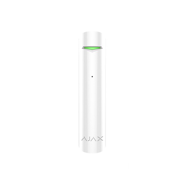 Бездротовий датчик розбиття скла Ajax GlassProtect white