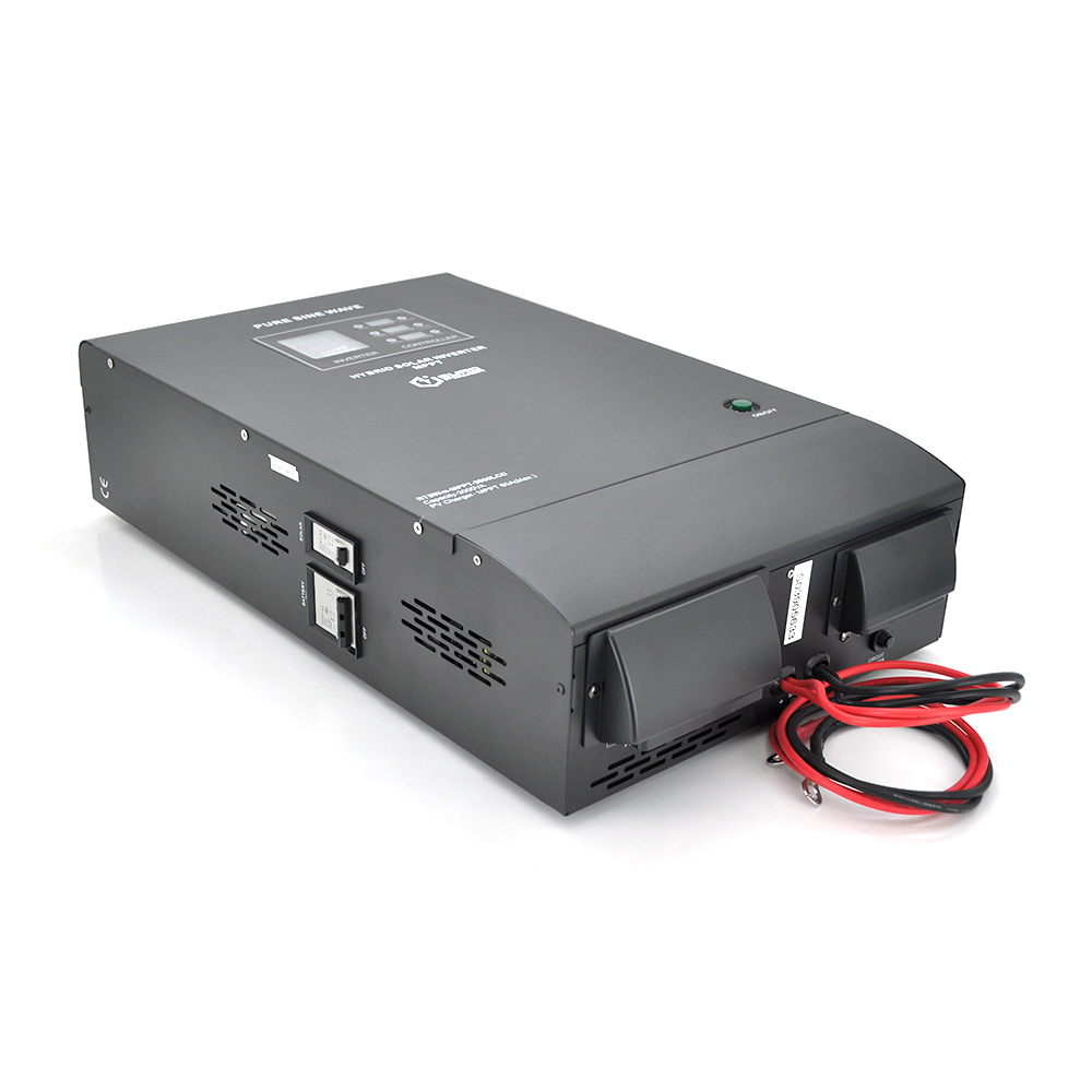 Гібридний інвертор Europower RTSWm-MPPT-3000LCD, 2100W, 48V, струм заряду 10A, 140-275V, MPPT (20/40А, 60-90Vdc)